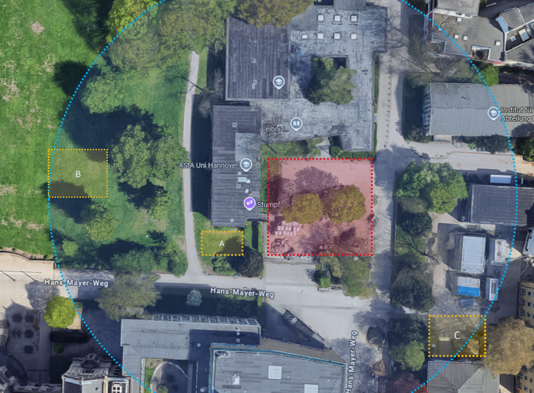 Neuer Standort für das Testfeld „Klimastein“ an der LUH gefunden
